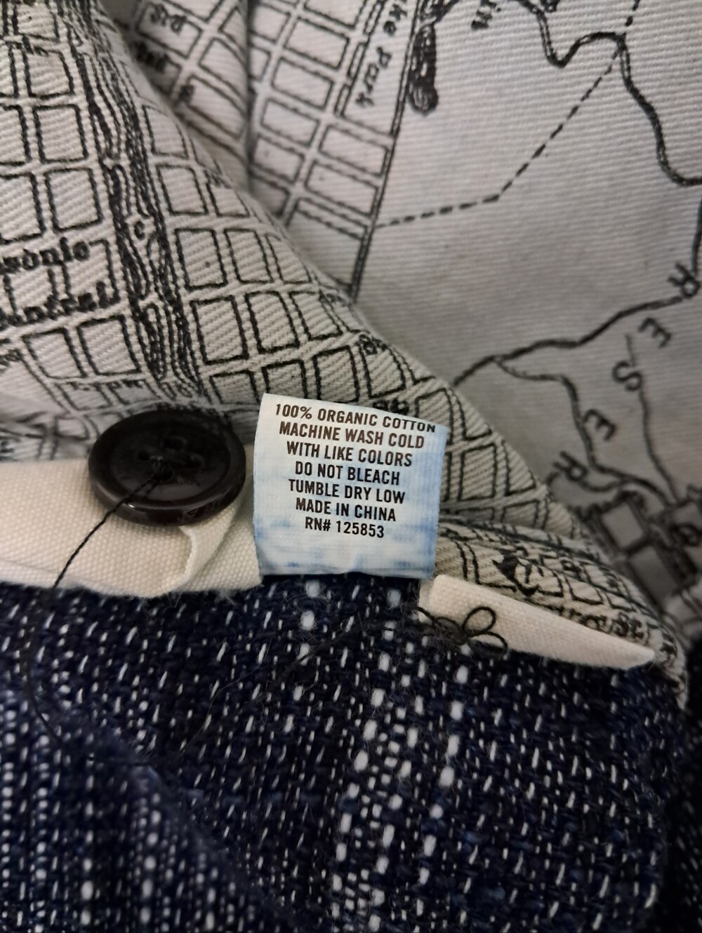 Taylor Stitch Après Pant Indigo Sashiko Joggers - Picture 8 of 8